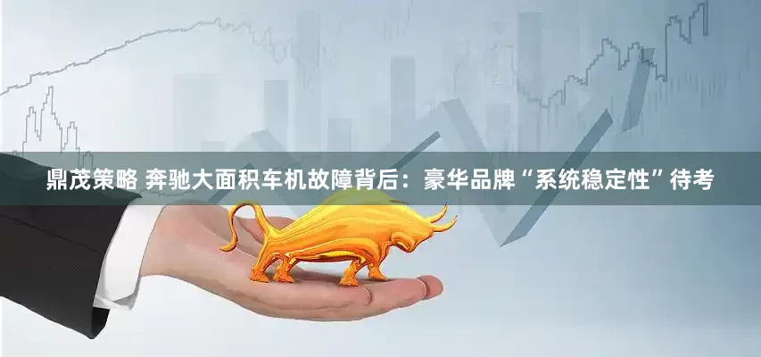 鼎茂策略 奔驰大面积车机故障背后：豪华品牌“系统稳定性”待考
