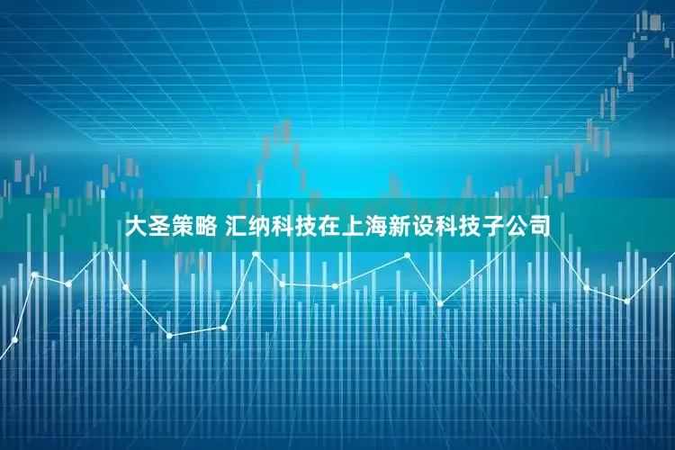 大圣策略 汇纳科技在上海新设科技子公司